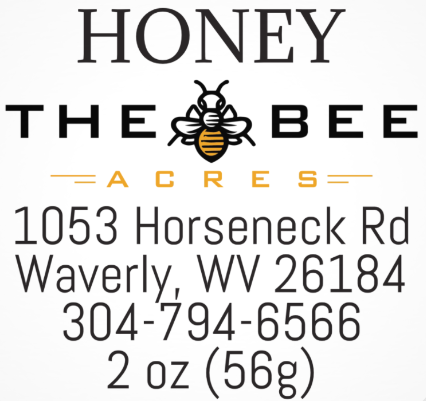 2 oz. Honey Bear Plastic Bottle