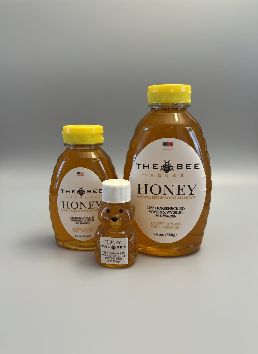 24 oz. Honey Plastic Bottle
